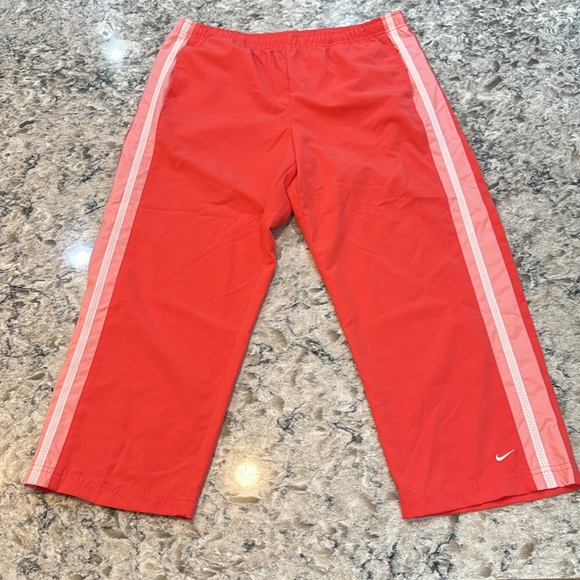 Nike | Capri Windbreaker Womens Track Pants in Orange Size L Large - Picture 5 of 15